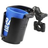 Ram Mount Ram Torque 34 1 Diameter HandlebarRail Base With 1 Ball, Short Arm And Level Cup-small image