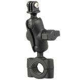 Ram Mount Ram Torque 34 1 Diameter HandlebarRail Base With 1 Ball, Short Arm And GoproAction Camera Mount-small image