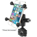 Ram Mount Ram Torque 34 1 Diameter HandlebarRail Base With 1 Ball, Short Arm And XGrip For Phones-small image