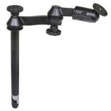 Ram Mount Ram 12 Upper Pole With Double Swing Arms Round Plate-small image