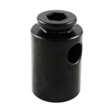 Ram Mount Pvc Pipe Socket WComposite Octagon Button-small image
