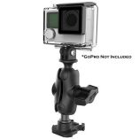 Ram Mount Ram 1 Ball Adapter For Gopro Bases With Short Arm And Action Camera Adapter-small image