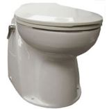 Raritan Atlantes Freedom W VortexVac Household Style White Freshwater Solenoid Smart Toilet Control 12v-small image