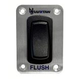 Raritan Momentary Flush Switch WStainless Steel Faceplate-small image
