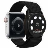 Reliefband Black Apple Smart Watch Band Regular-small image