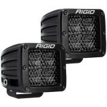 Rigid Industries DSeries Pro Spot Diffused Midnight Surface Mount Pair-small image