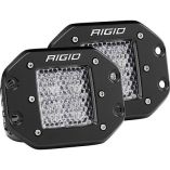 Rigid Industries DSeries Pro Flush Mount Diffused Pair Black-small image