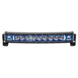 Rigid Industries Radiance 20 Curved Blue Backlight Black Housing-small image