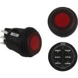 Rigid Industries 3 Position Rocker Switch Red-small image