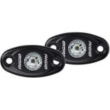 Rigid Industries ASeries Black High Power Led Light Pair Warm White-small image
