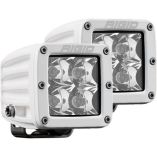 Rigid Industries DSeries Pro HybridSpot Led Pair White-small image