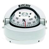Ritchie S53w Explorer Compass Surface Mount White-small image