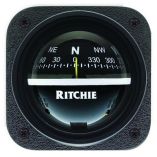 Ritchie V537 Explorer Compass Bulkhead Mount Black Dial-small image