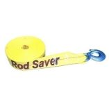 Rod Saver HeavyDuty Winch Strap Replacement Yellow 2 X 20-small image