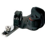 Ronstan Series 19 CTrack Slide WSwiveling Dead Eye Cam Cleat SpringLoaded Track Stop-small image