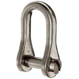Ronstan Standard Dee Slotted Pin Shackle 316 Pin 2332L X 1332W-small image