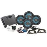 Roswell R1 6.5" Marine Audio Package w/RGB Remote &amp; Controller - Black-small image