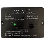 SafeTAlert 62 Series Carbon Monoxide Alarm WRelay 12v 62542RMarine Flush Mount Black-small image