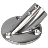 SeaDog Rail Base Fitting 234 Round Base 30 Degree 316 Stainless Steel 1 Od-small image