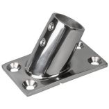 SeaDog Rail Base Fitting Rectangular Base 60 Degree 316 Stainless Steel 178 X 314 1 Od-small image