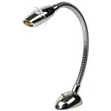 SeaDog Deluxe High Power Led Reading Light Flexible WSwitch Cast 316 Stainless SteelChromed Cast Aluminum-small image