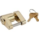 SeaDog Brass Plated Coupler Lock 2 Piece-small image