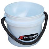 Shurhold WorldS Best Rope Handle Bucket 35 Gallon White-small image