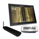 Simrad Go9 Xse Chartplotter Radar Bundle Halo20 Active Imaging 3In1 Transom Mount Transducer CMap Discover Chart-small image
