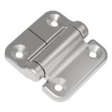 Southco Constant Torque Hinge Symmetric Forward Torque 34 NM Reverse Torque Large Stainless Steel 316 Polished-small image