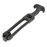 Southco THandle Latch WKeeper Pull Draw Front Mount Black Flexible Rubber-small image