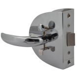 Southco Compact Swing Door Latch Chrome NonLocking-small image
