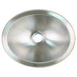 Scandvik Brushed Ss Oval Sink 1325 X 105-small image