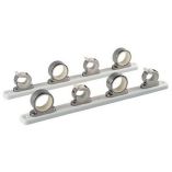 Taco 4Rod Hanger WPoly Rack Polished Stainless Steel-small image