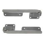 Taco Command Ratchet Hinges 938 Polished 316 Stainless Steel Pair-small image