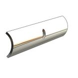 Taco Hollow Back 304 Stainless Steel Rub Rail Insert 34 X 6-small image