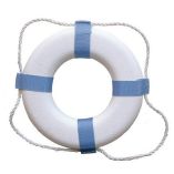 Taylor Made Decorative Ring Buoy 20 WhiteBlue Not Uscg Approved-small image