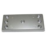 Tecnoseal TEC-30 Hull Plate Anode - Zinc - Anodes for Boats-small image