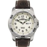 Timex Expedition MenS Traditional SilverBrown-small image