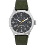 Timex Expedition Scout Black Dial Green Strap-small image