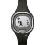 Timex Ironman Transit 33mm Resin Strap Activity Heart Rate Watch BlackSilver Tone-small image