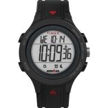 Timex Ironman T200 42mm Watch Silicone Strap BlackRed-small image