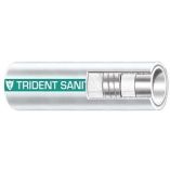 Trident Marine 112 Premium Marine Sanitation Hose White With Green Stripe Sold By The Foot-small image