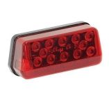 Wesbar Left/Roadside LED Wrap Around Tail Light - Boat Trailer Accessories-small image