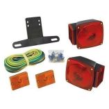 Wesbar Under 80 Combination Trailer Light Kit WSidemarkers-small image