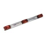 Wesbar Waterproof LED ID Light Bar - Red - Boat Trailer Light-small image