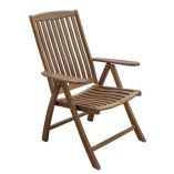 Whitecap Reclining Arm Chair Teak-small image