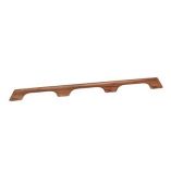 Whitecap Teak Handrail - 3 Loops - 33"L - Teak Outfitting Hardware-small image