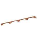 Whitecap Teak Handrail - 4 Loops - 43"L - Teak Outfitting Hardware-small image