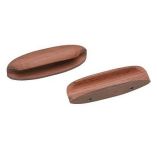 Whitecap Teak Oval Drawer Pull 4L 2 Pack-small image