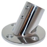 Whitecap 8542 OD 60 Degree Round Base Ss Rail Fitting-small image